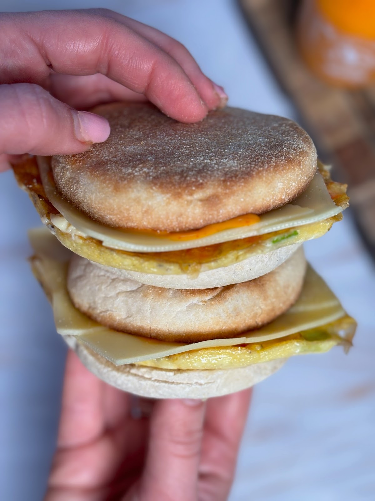 Freezable egg muffins