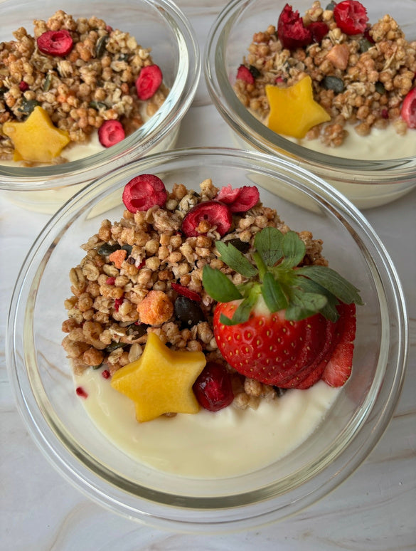Tropical granola bowl