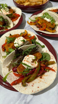 Air fryer fish finger tacos