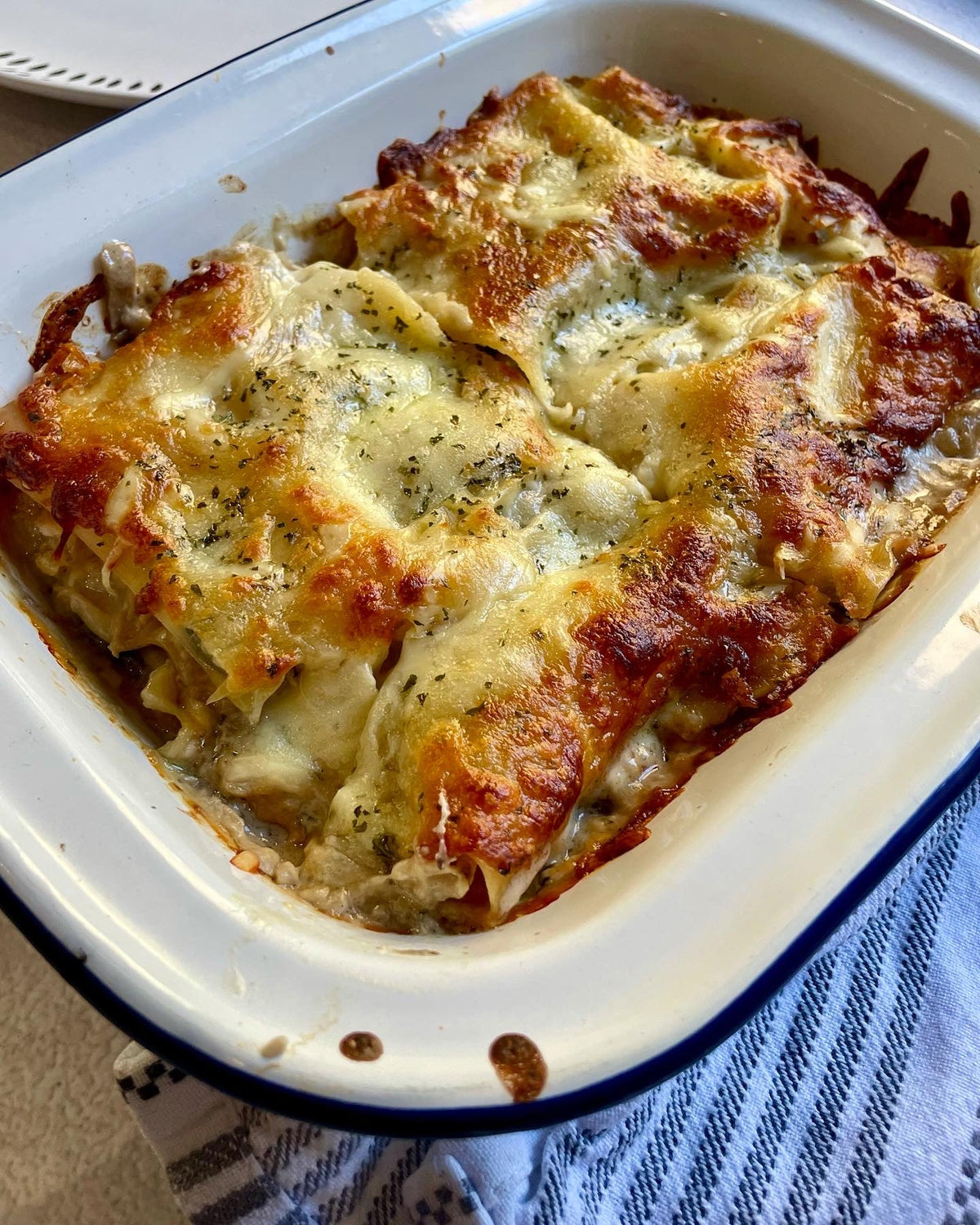 Chicken lasagne