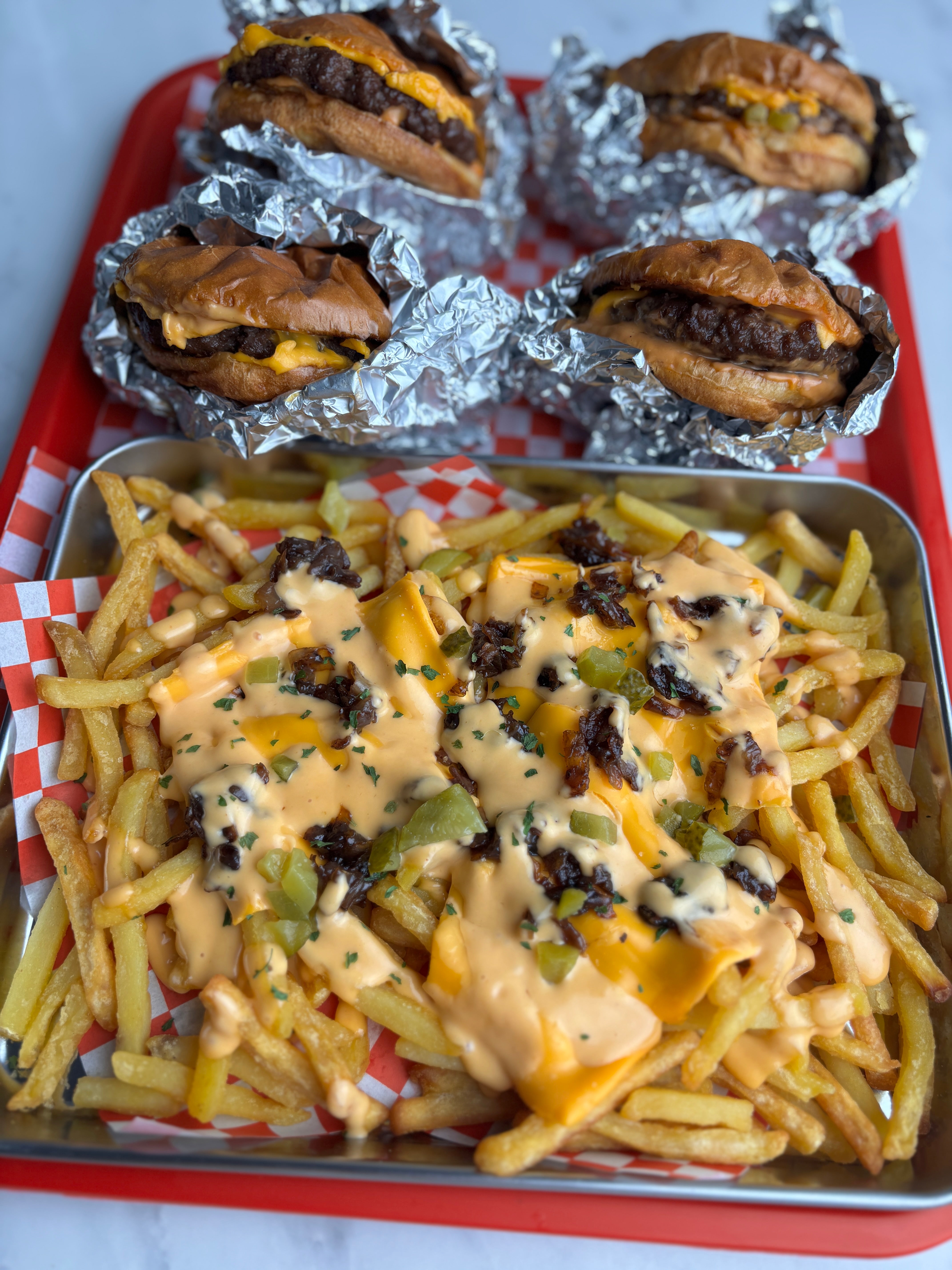 Animal Style Five Guys Burgers & Fries