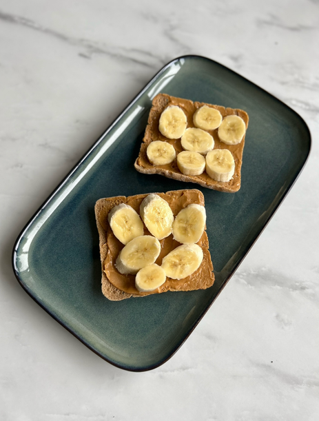 Peanut butter banana thin