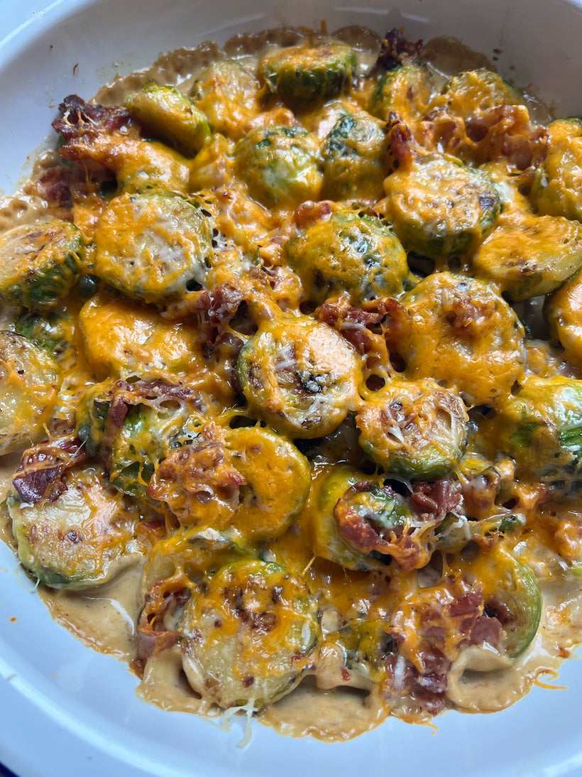 Christmas crack sprouts