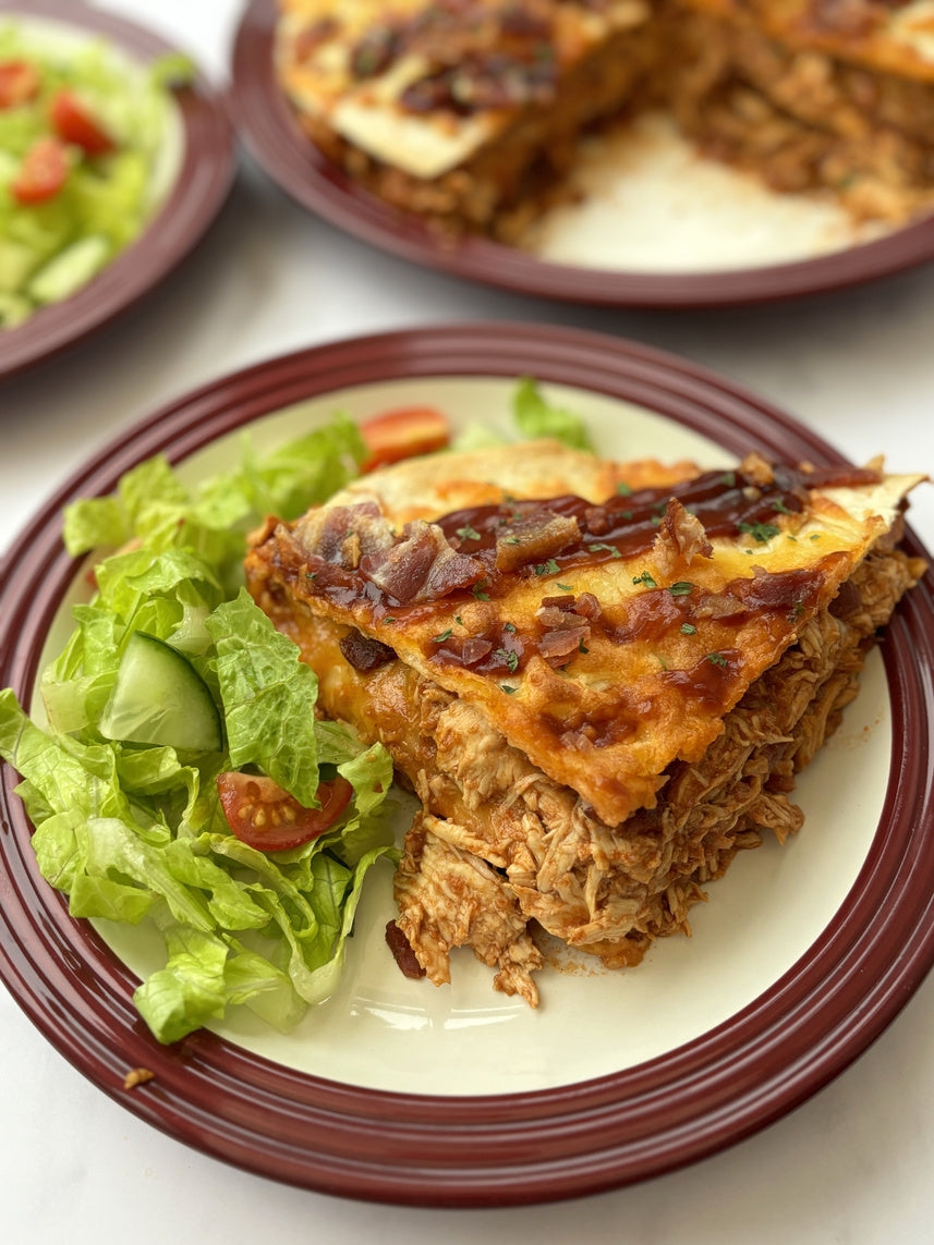 Hunter's chicken enchilada bake