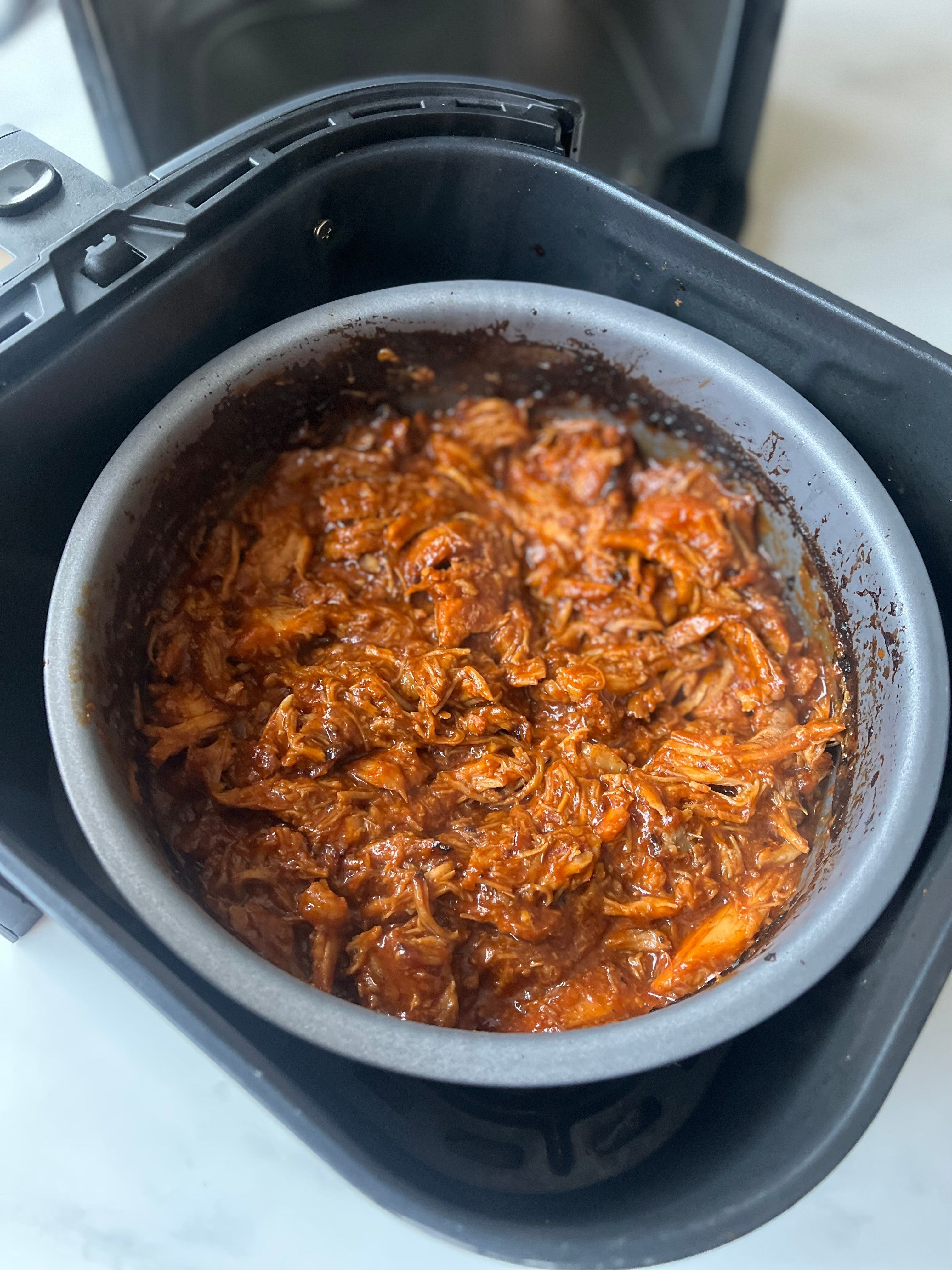 Air fryer pulled pork